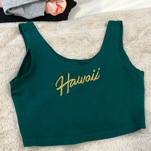 vintage tank top cropped